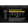 Фонарь NITECORE TUP, серый (CREE XP-L HD V6) 18401